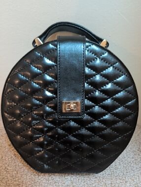 RaGar Quilted Leather Travel Jewelry Box (doubles as a handbag!)
